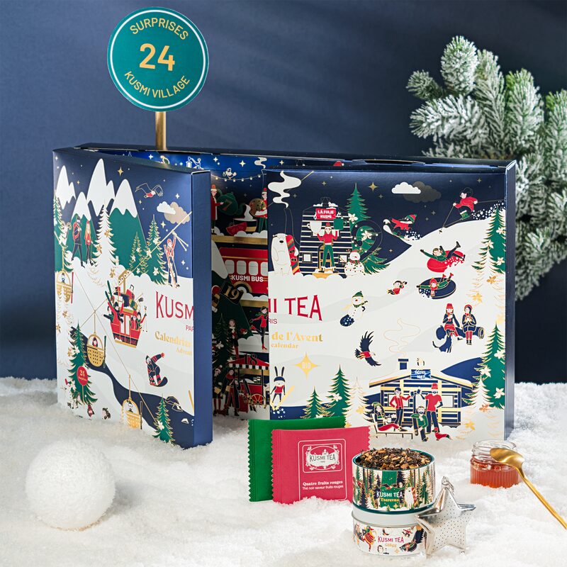 Calendrier de l'Avent NOËL À LA MONTAGNE
