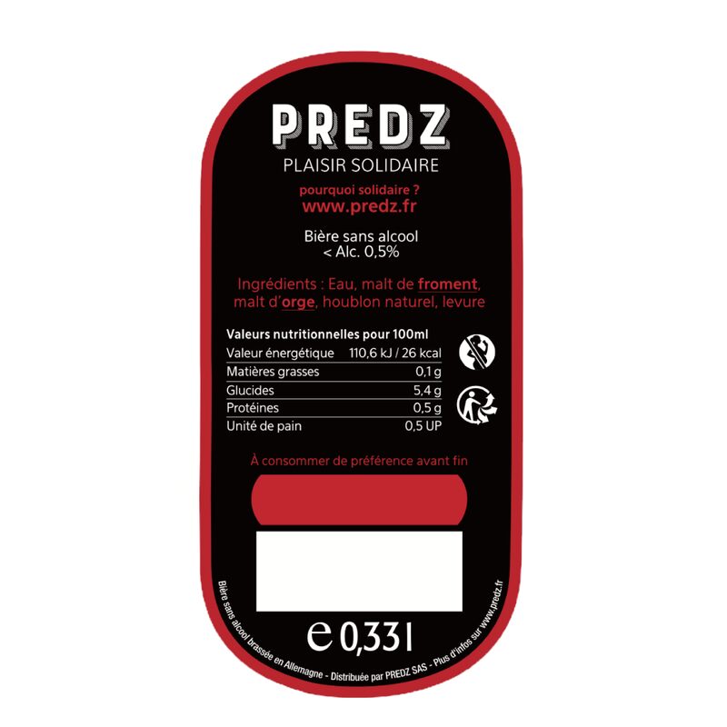 Bière sans alcool SPORT