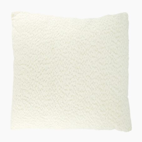 Coussin GAÏA coloris beige ficelle 45 x 45 cm