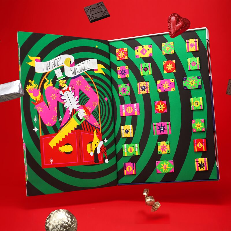 Calendrier de l'Avent GOURMANDISES DE NOËL