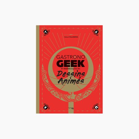 Hachette Pratique Livre culinaire GASTRONOGEEK SPÉCIAL DESSINS ANIMÉS