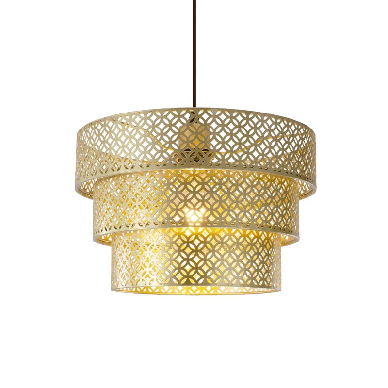 Suspension LUDEN coloris or  22 x 33 cm