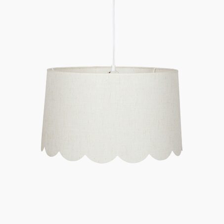 Ostaria Suspension MELINDA coloris beige 23 x 40 cm