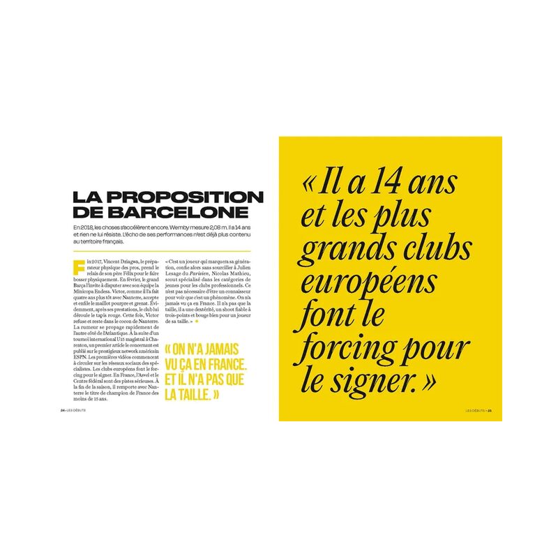 Livre sport VICTOR WEMBANYAMA