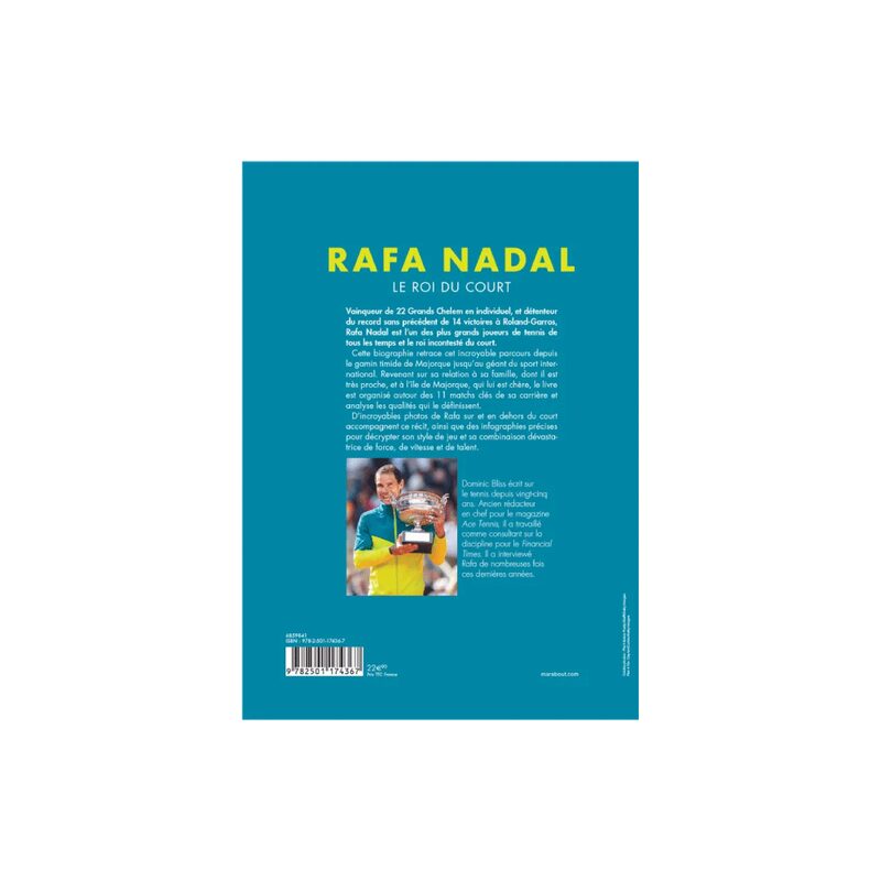 Livre sport RAFA NADAL : LE ROI DU COURT