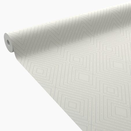 4MURS Papier peint vinyle ELENOR coloris blanc