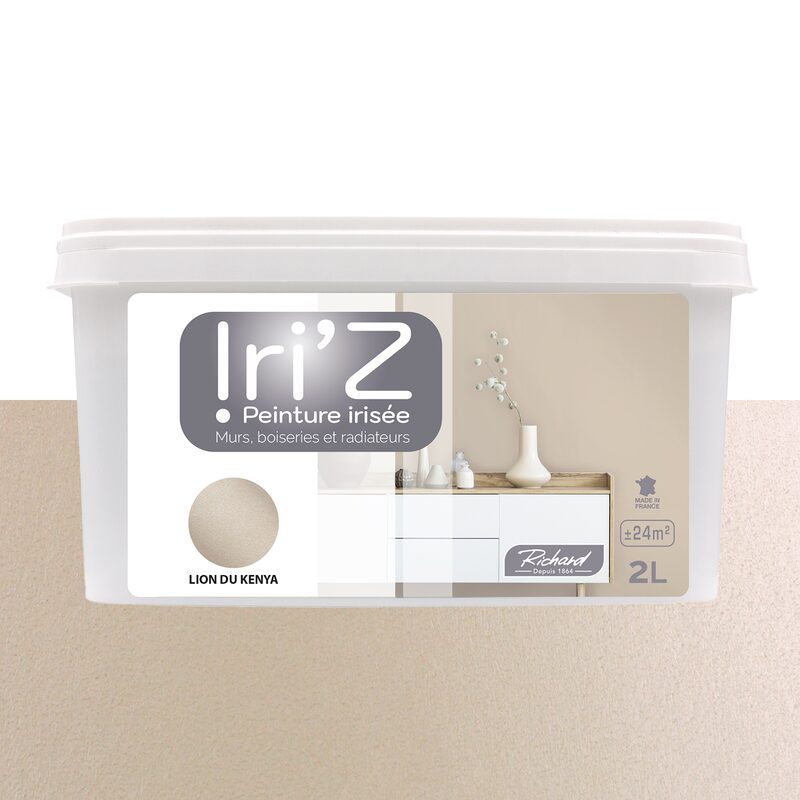 Peinture IRIZ Acrylique LION DU KENYA Brillant 2 L