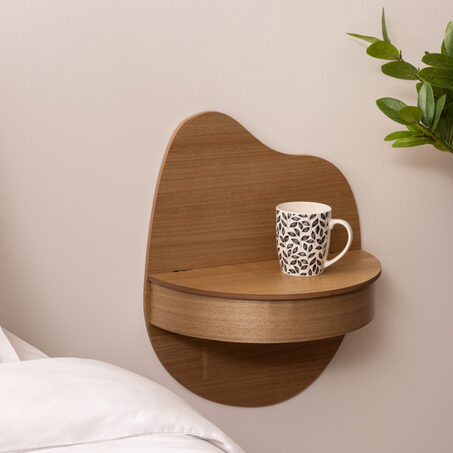 Etagère en bois OLY coloris beige