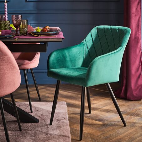 Fauteuil KIRA coloris vert