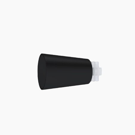 Embout ZEN coloris noir mat