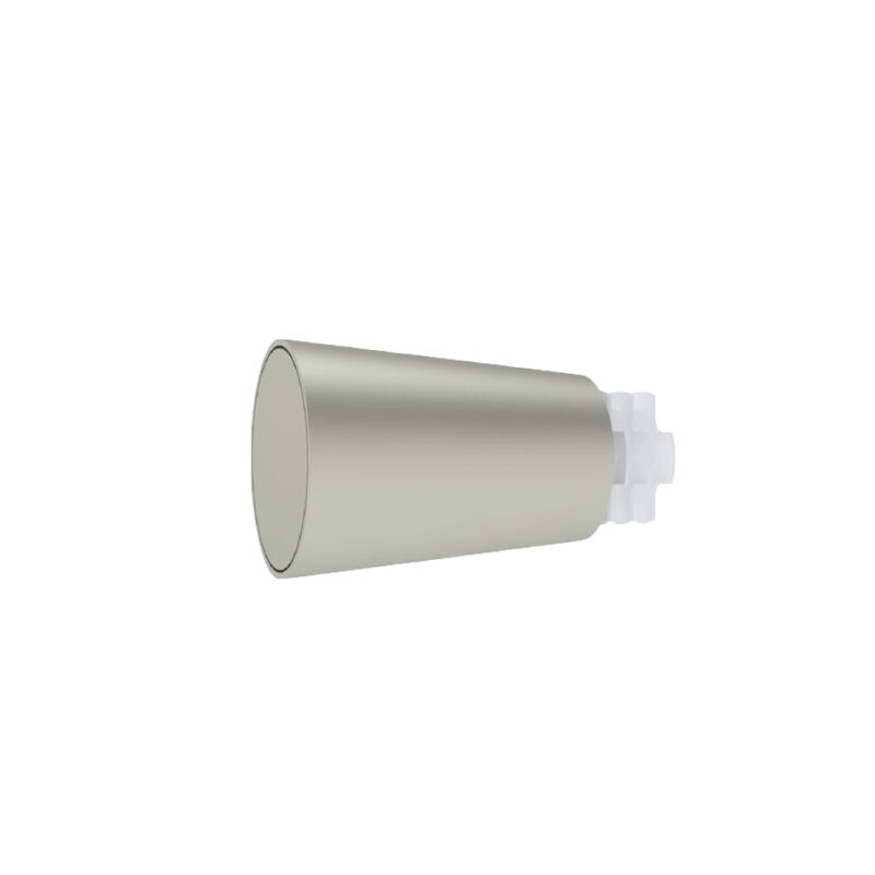 Embout ZEN coloris nickel givré