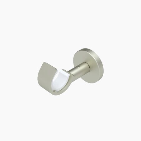 Support barre à rideau ZEN nickel givré 2,8 cm 6 cm