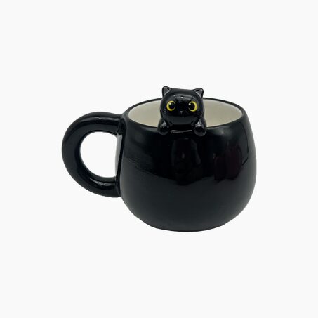 I-TOTAL Mug CHAT coloris noir