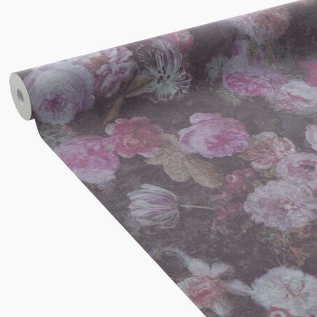 4MURS Papier peint intissé CLAUDIA coloris rose profond