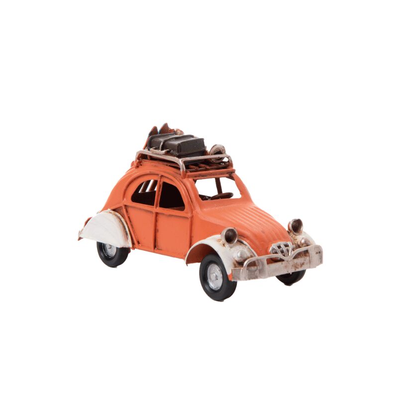 Figurine COCCINELLE coloris orange