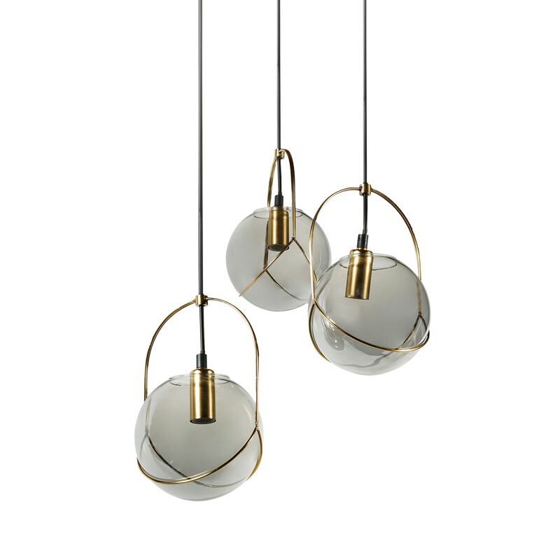 Suspension EUGÉNIE coloris or  73 x 34 cm