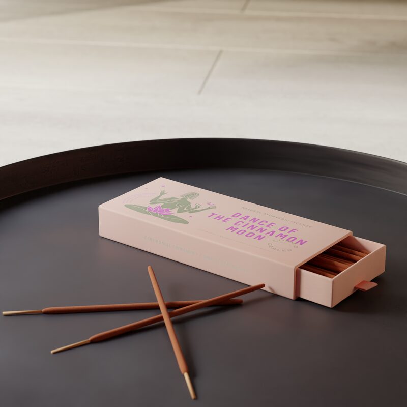 Baton encens DANSE DE LA LUNE CANELLE coloris rose