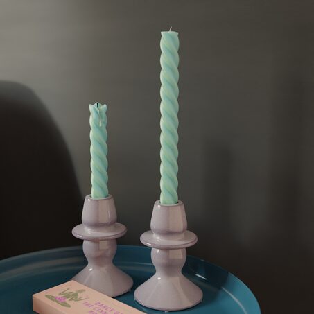Bougie TORSA coloris vert