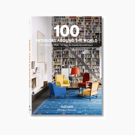 Taschen Livre arts 100 INTERIORS AROUND THE WORLD
