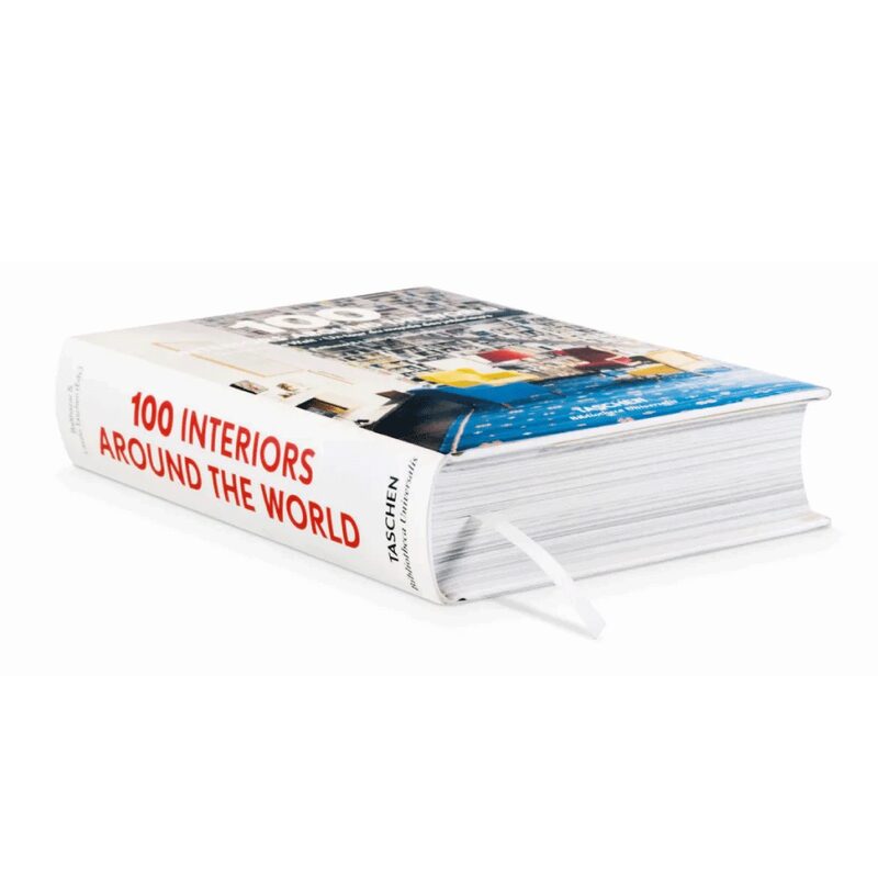 Livre arts 100 INTERIORS AROUND THE WORLD