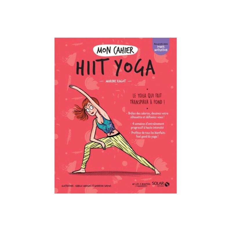 Livre sport MON CAHIER HIIT YOGA