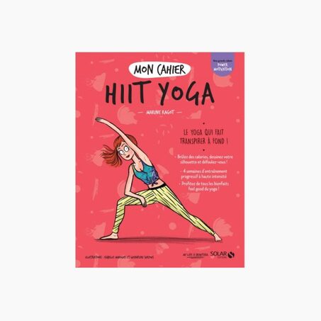 Livre sport MON CAHIER HIIT YOGA
