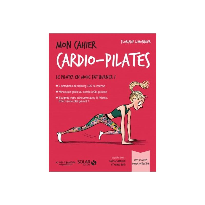 Livre sport MON CAHIER CARDIO PILATES
