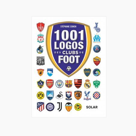 Livre sport 1001 LOGOS DES CLUBS DE FOOT