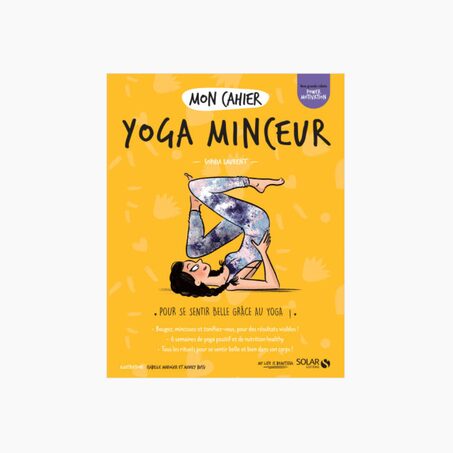 Livre bien-être MON CAHIER YOGA MINCEUR