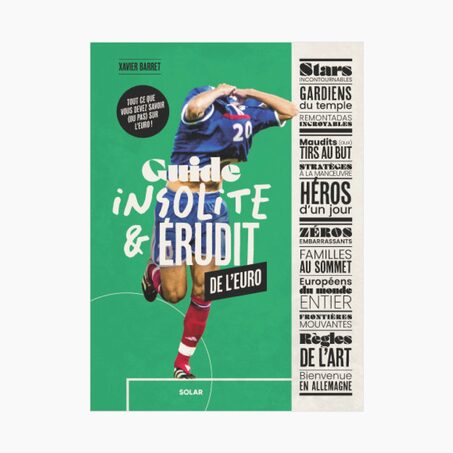 Livre sport GUIDE INSOLITE ET ERUDIT DE L'EURO