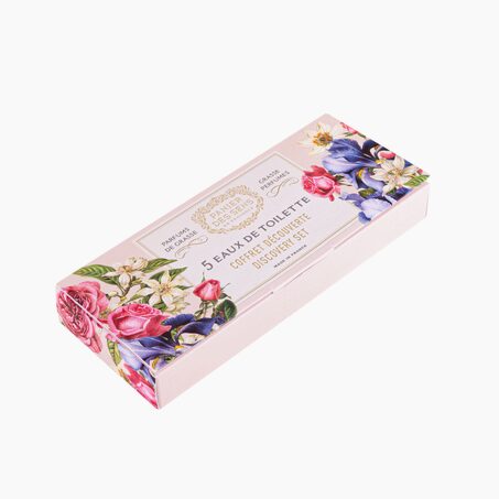 Panier des sens Coffret cosmétique COFFRET DÉCOUVERTE EAUX DE TOILETTE Rose, iris, fleur d'oranger, jasmin, verveine
