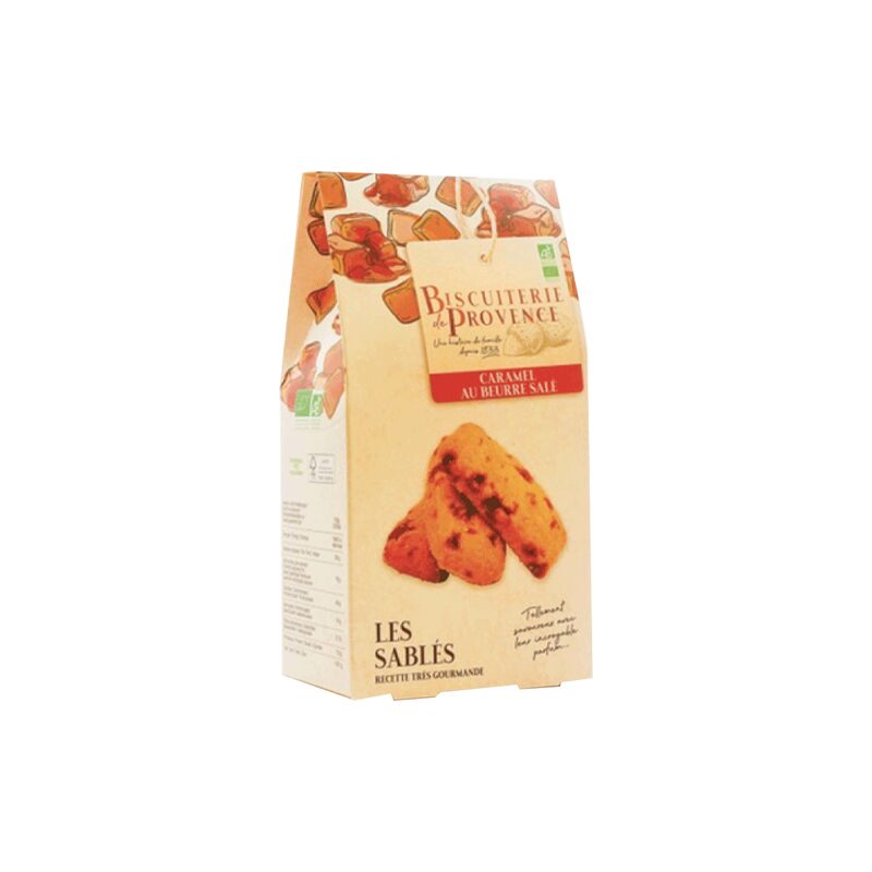 Biscuits SABLÉ CARAMEL AU BEURRE SALÉ
