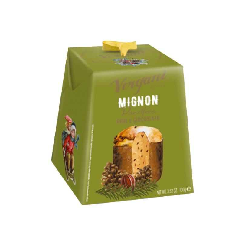 Gâteau PANETTONE LES MIGNONS POIRE ET CHOCOLAT