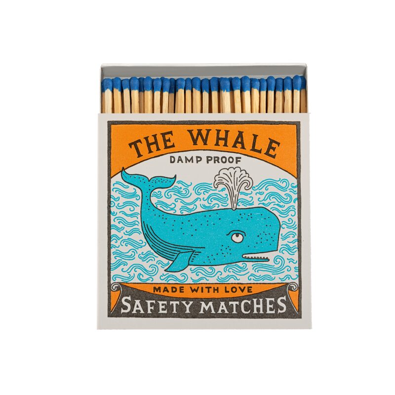 Allumettes THE WHALES coloris bleu