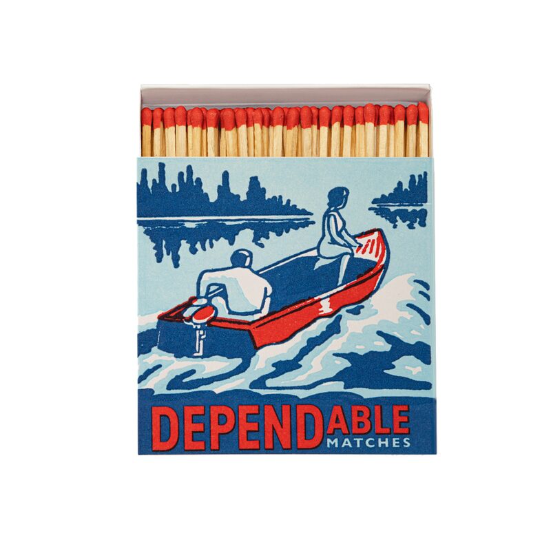 Allumettes DEPENDABLE MATCHES coloris bleu