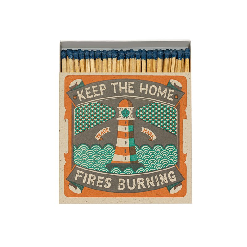 Allumettes HOME FIRES coloris orange