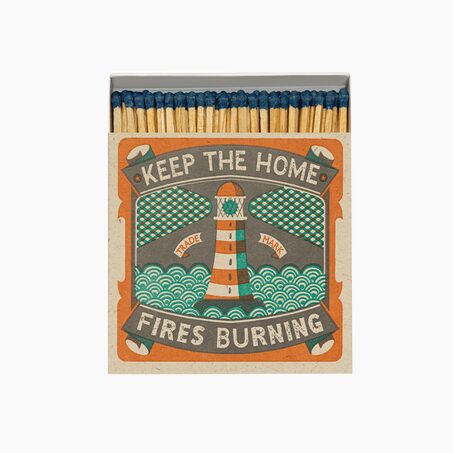 Archivist Allumettes HOME FIRES coloris orange