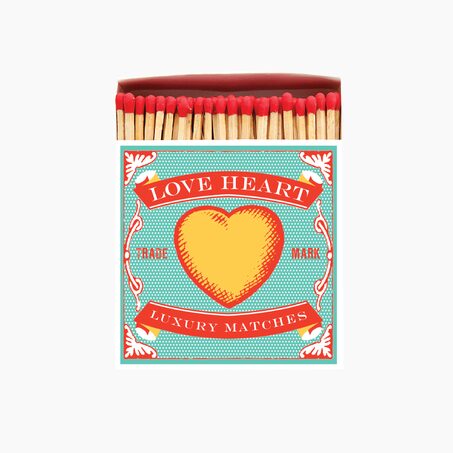 Archivist Allumettes LOVE HEART coloris bleu