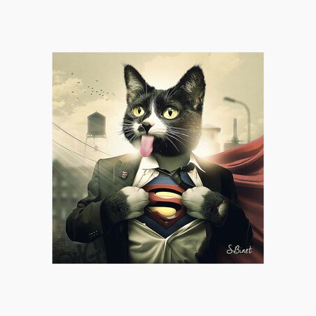 Tableau BINET SUPERCAT coloris noir