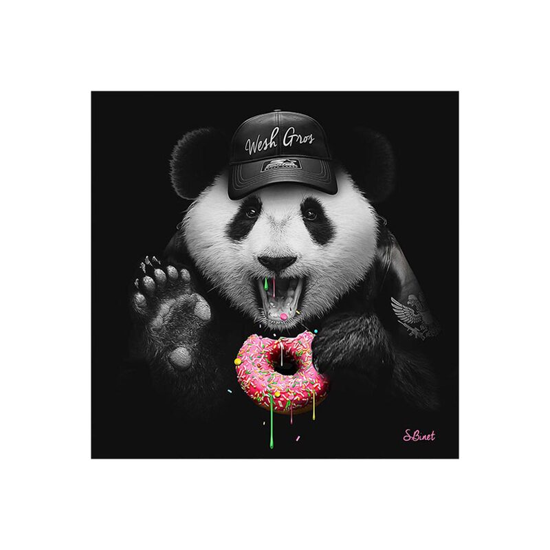 Tableau BINET DONUTS coloris noir