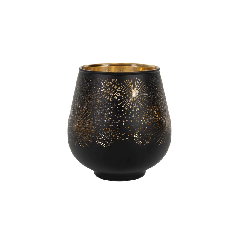 Bougeoir STELLA coloris noir