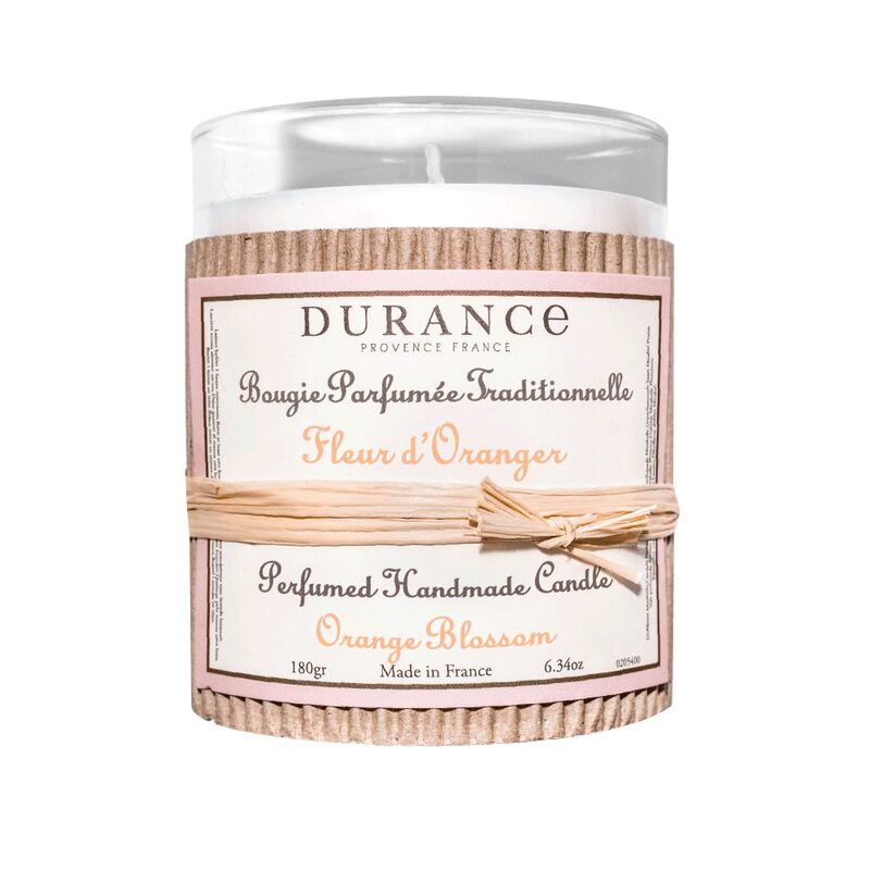 Bougie parfumée TRADITIONNELLE Fleur d'Oranger