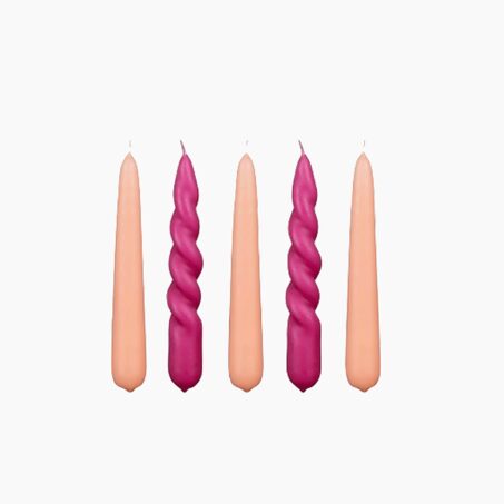Bougie AMOR coloris rose