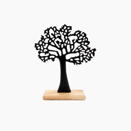 Figurine LIFE TREE coloris noir