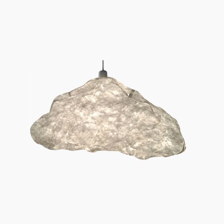 Suspension CIRRUS coloris blanc 33 x 69 cm