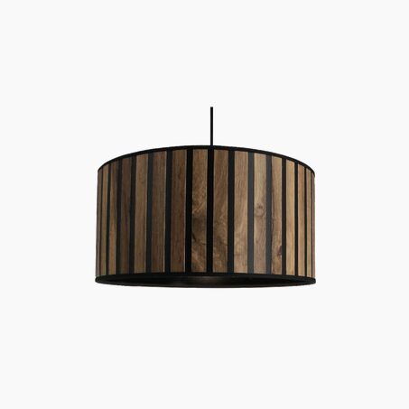 4MURS Suspension LATTY coloris bois foncé 19 x 38 cm