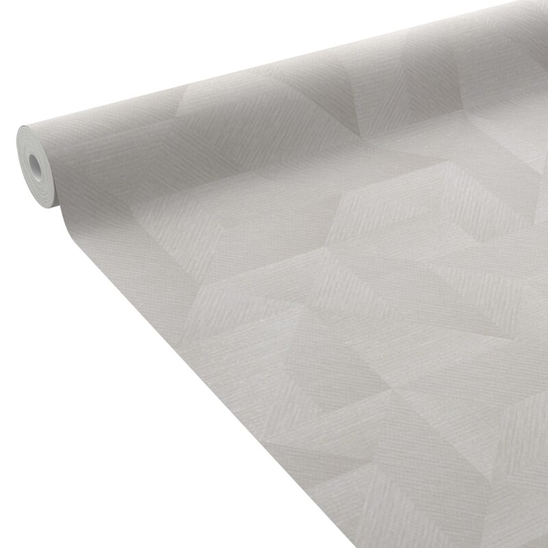 Papier peint intissé ZAKARY coloris blanc