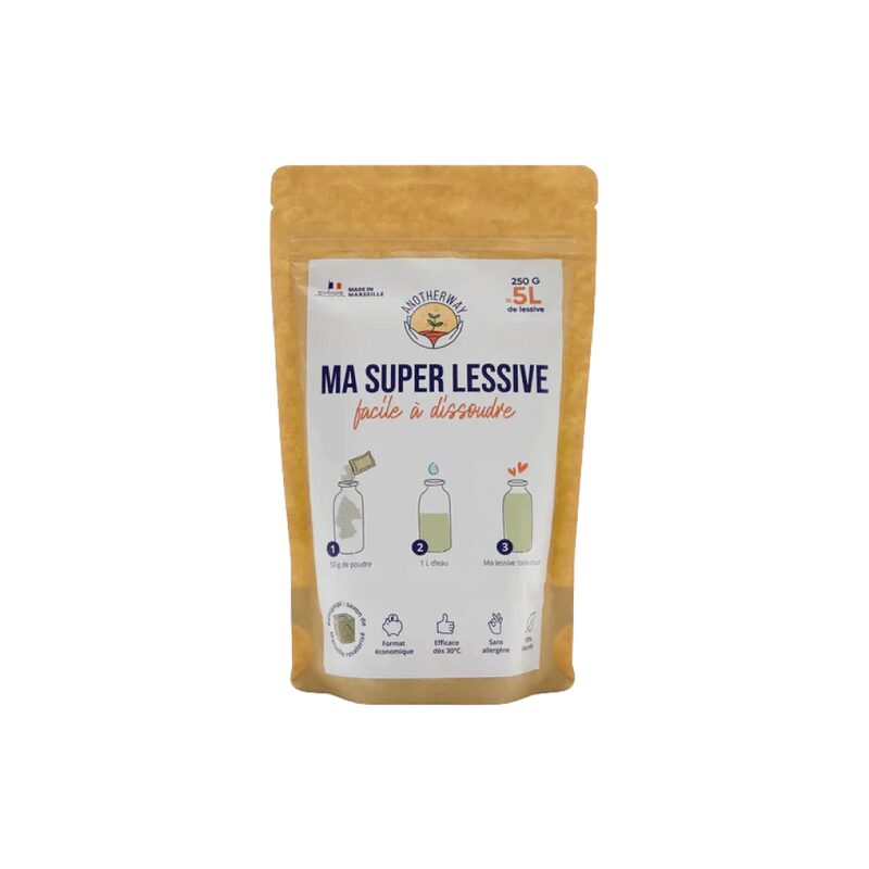 ANOTHER WAY Lessive NATURELLE coloris blanc