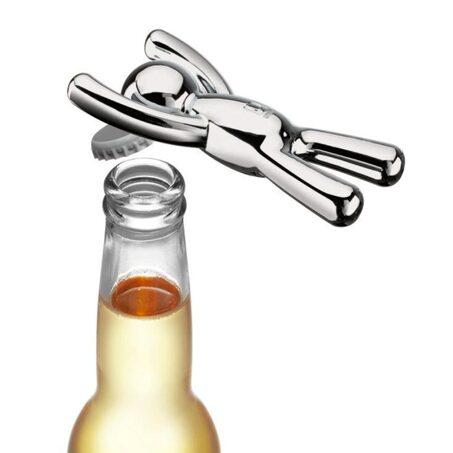 Ouvre-bouteilles BUDDY coloris argent