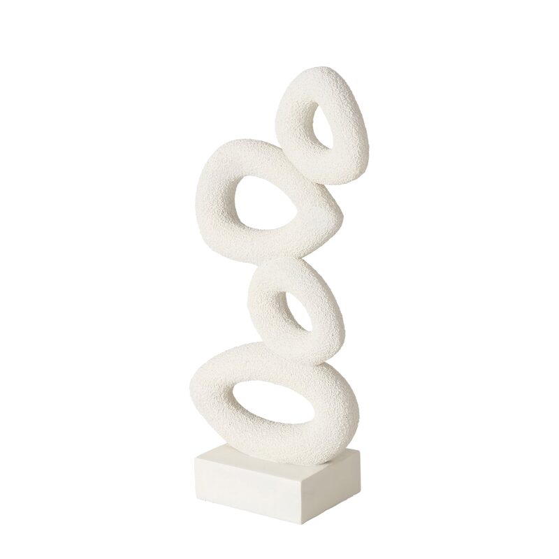 Objet déco MARO coloris blanc